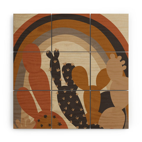 Alisa Galitsyna Under the Rainbow Wood Wall Mural