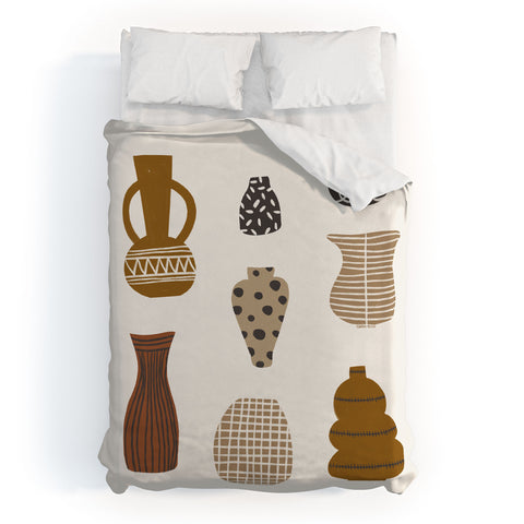 Alisa Galitsyna Vases Pots 2 Duvet Cover
