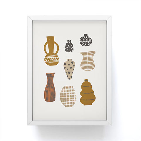 Alisa Galitsyna Vases Pots 2 Framed Mini Art Print