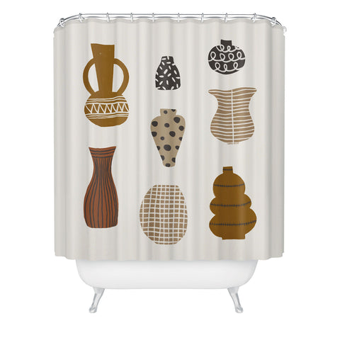 Alisa Galitsyna Vases Pots 2 Shower Curtain