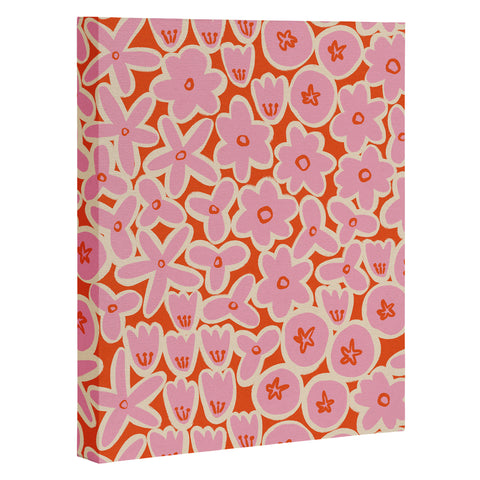 Alisa Galitsyna Vibrant Summer Pattern 2 Art Canvas