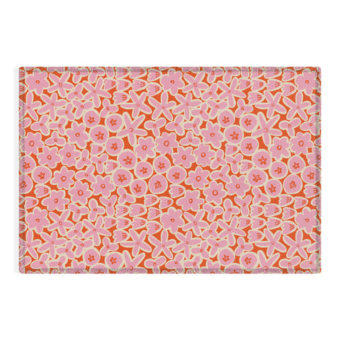 Alisa Galitsyna Vibrant Summer Pattern 2 Outdoor Rug