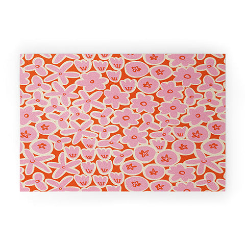 Alisa Galitsyna Vibrant Summer Pattern 2 Welcome Mat