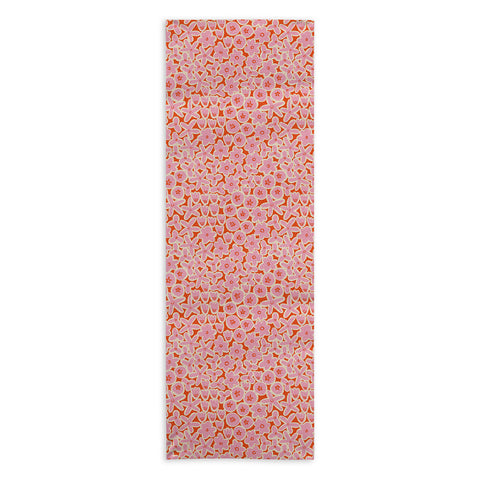 Alisa Galitsyna Vibrant Summer Pattern 2 Yoga Towel