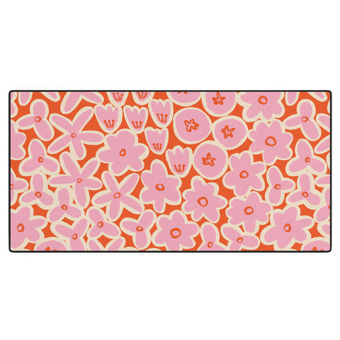 Alisa Galitsyna Vibrant Summer Pattern 2 Desk Mat