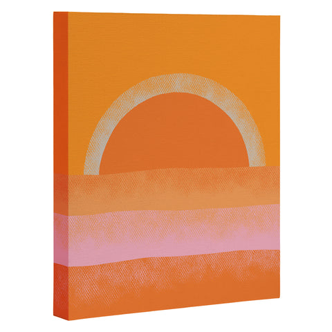 Alisa Galitsyna Warm Sunset Art Canvas