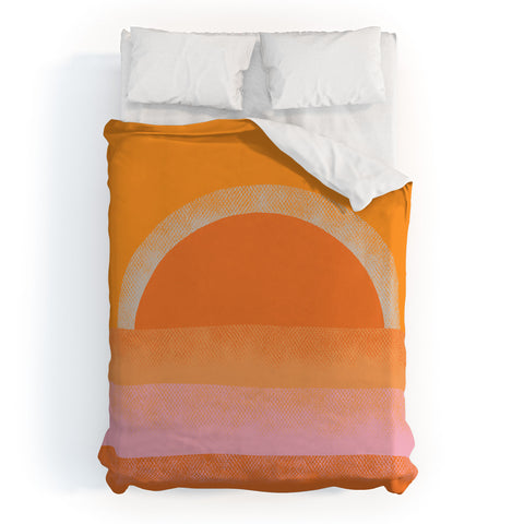 Alisa Galitsyna Warm Sunset Duvet Cover