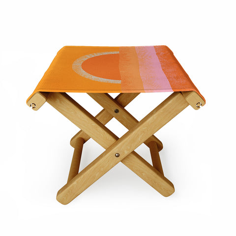 Alisa Galitsyna Warm Sunset Folding Stool