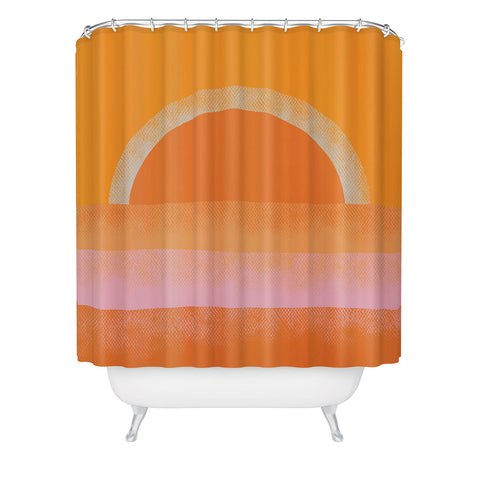 Alisa Galitsyna Warm Sunset Shower Curtain