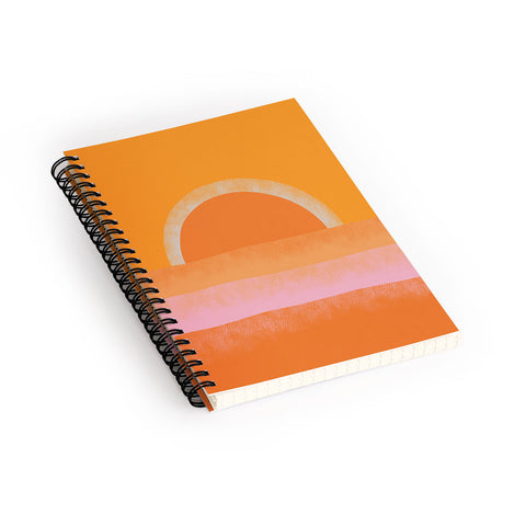 Alisa Galitsyna Warm Sunset Spiral Notebook