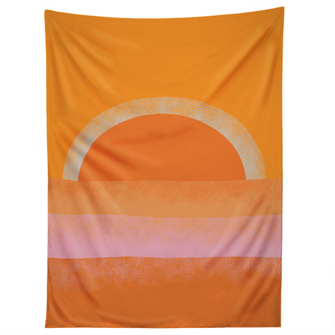 Alisa Galitsyna Warm Sunset Tapestry