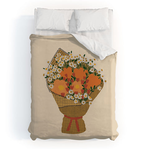 Alisa Galitsyna Wildflower Bouquet 1 Duvet Cover