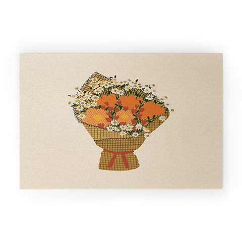 Alisa Galitsyna Wildflower Bouquet 1 Welcome Mat