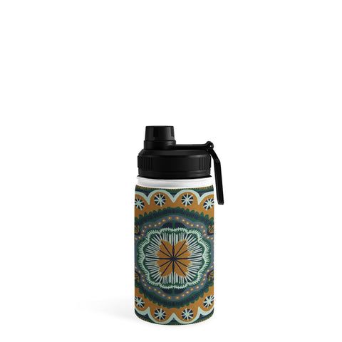 Alisa Galitsyna Winter Symmetric Pattern Water Bottle