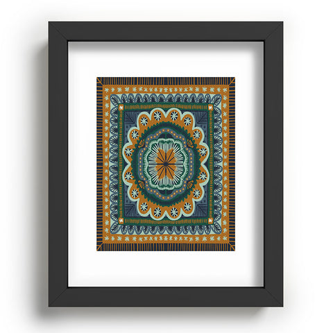 Alisa Galitsyna Winter Symmetric Pattern Recessed Framing Rectangle