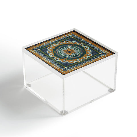 Alisa Galitsyna Winter Symmetric Pattern Acrylic Box