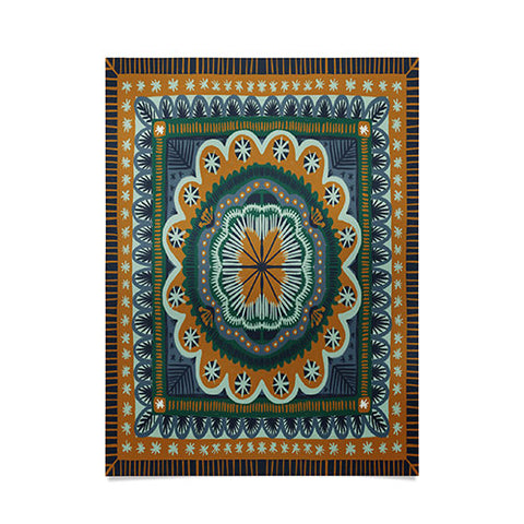 Alisa Galitsyna Winter Symmetric Pattern Poster
