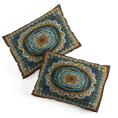 Alisa Galitsyna Winter Symmetric Pattern Pillow Shams