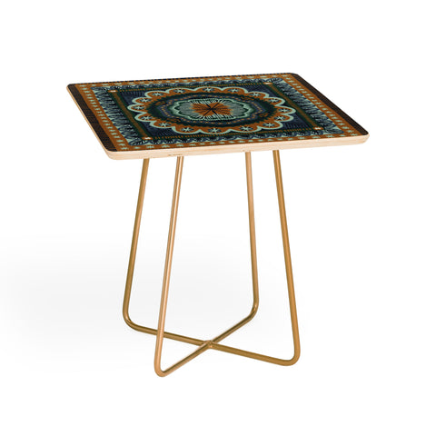 Alisa Galitsyna Winter Symmetric Pattern Side Table