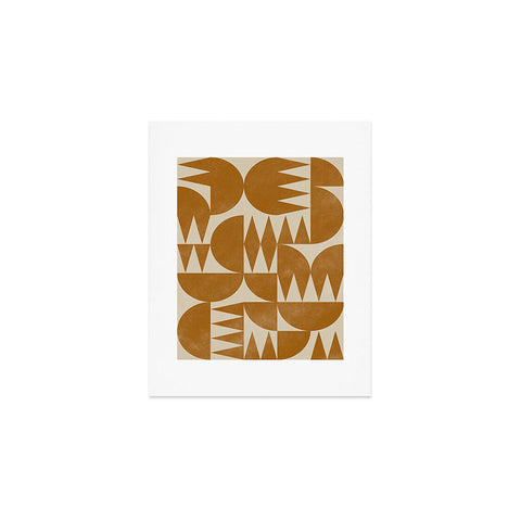 Alisa Galitsyna Woodblock Pattern Art Print