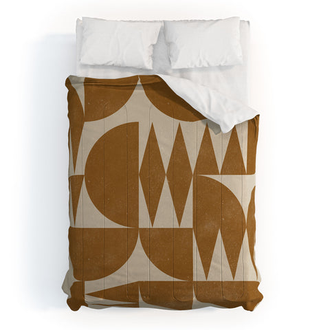 Alisa Galitsyna Woodblock Pattern Comforter