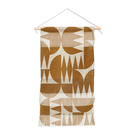 Alisa Galitsyna Woodblock Pattern Wall Hanging Portrait