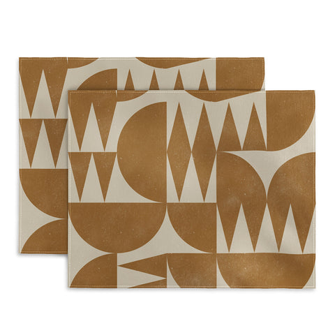 Alisa Galitsyna Woodblock Pattern Placemat