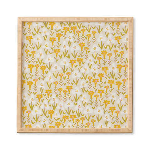 Alisa Galitsyna Yellow Garden Framed Wall Art