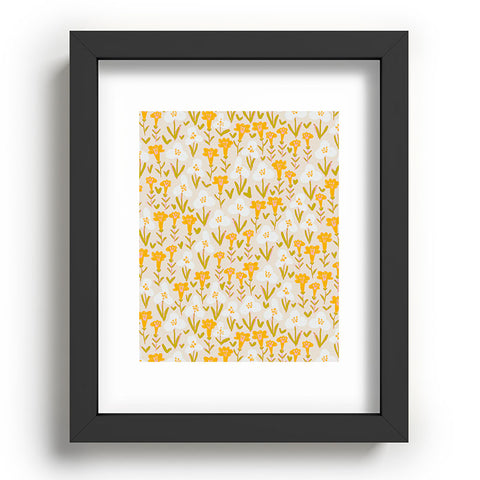 Alisa Galitsyna Yellow Garden Recessed Framing Rectangle