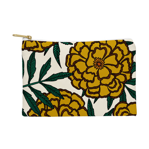 Alisa Galitsyna Yellow Marigolds Pouch