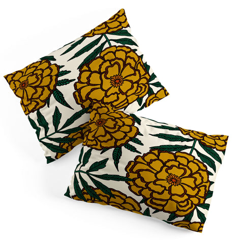 Alisa Galitsyna Yellow Marigolds Pillow Shams