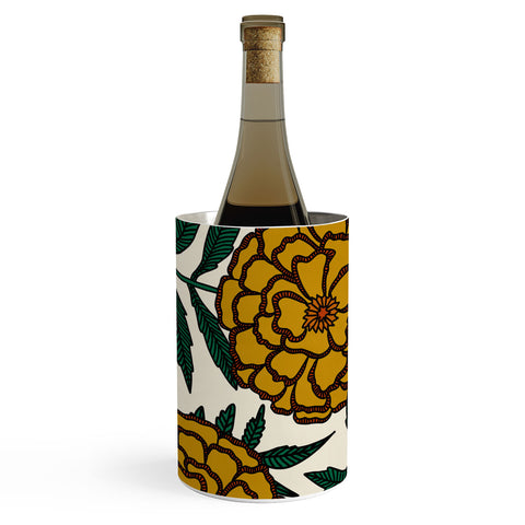 Alisa Galitsyna Yellow Marigolds Wine Chiller