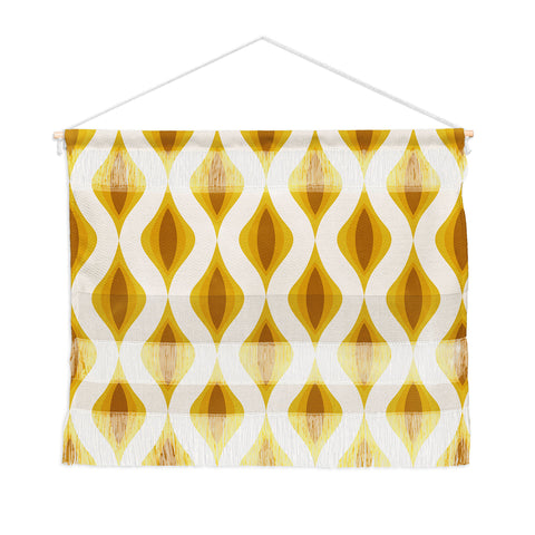 Alisa Galitsyna Yellow Ornaments Wall Hanging Landscape