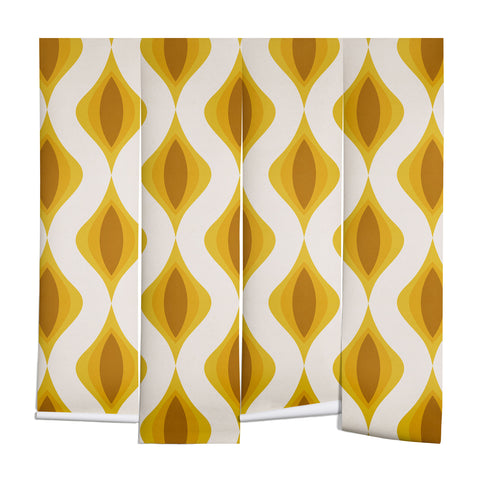 Alisa Galitsyna Yellow Ornaments Wall Mural