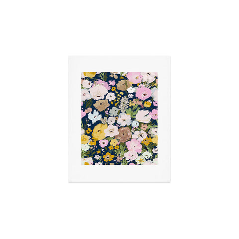 alison janssen Flower Stand blue Art Print