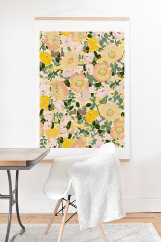 alison janssen Golden Poppies Art Print And Hanger