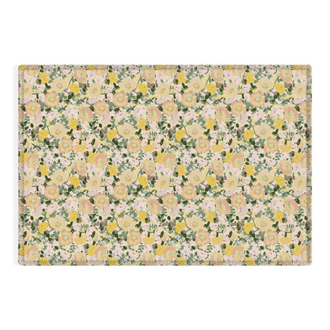 alison janssen Golden Poppies Outdoor Rug