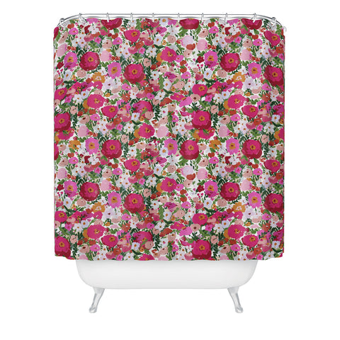 alison janssen Never too many flowers Shower Curtain
