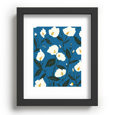 alison janssen Peace Lilies Recessed Framing Rectangle