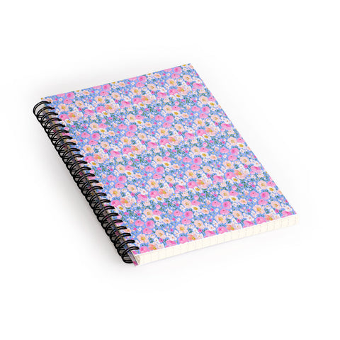 alison janssen Periwinkle Garden Spiral Notebook