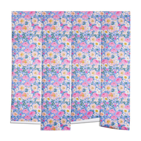 alison janssen Periwinkle Garden Wall Mural