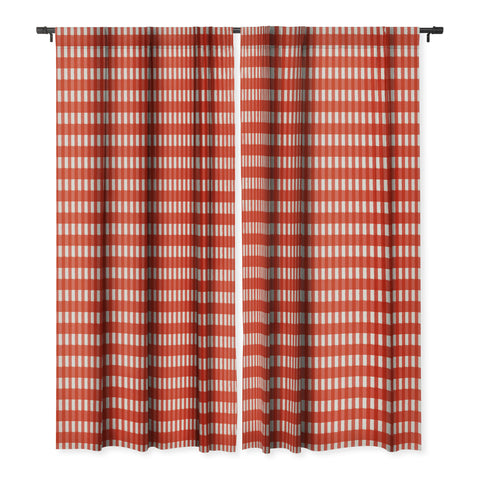 alison janssen Red Gingham I Blackout Non Repeat