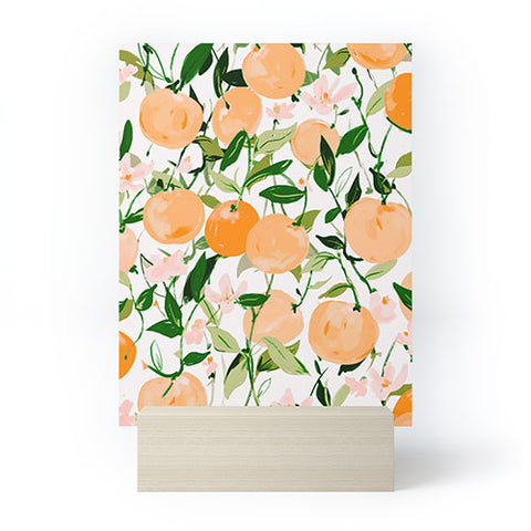 alison janssen Spring Clementines Mini Art Print