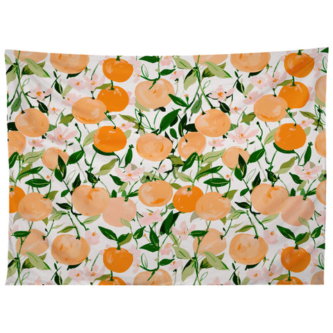 alison janssen Spring Clementines Tapestry
