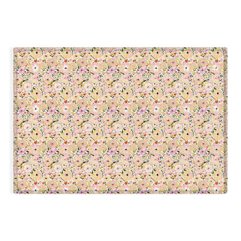 alison janssen Sweet Spring Floral Outdoor Rug