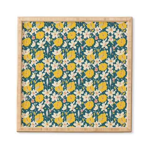 alison janssen tropical hibiscus 2 Framed Wall Art