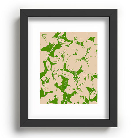 alison janssen Tropical Silhouette Recessed Framing Rectangle