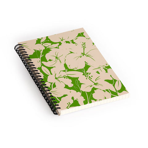 alison janssen Tropical Silhouette Spiral Notebook