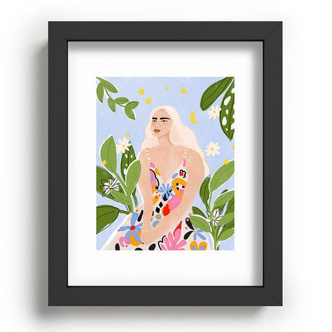 Alja Horvat Abstract dress Recessed Framing Rectangle