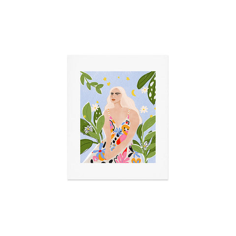 Alja Horvat Abstract dress Art Print